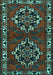 Persian Turquoise Traditional Rug, tr1184turq