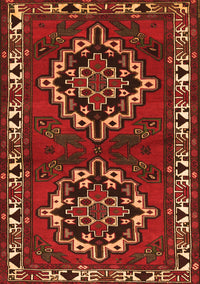 Persian Orange Traditional Rug, tr1184org