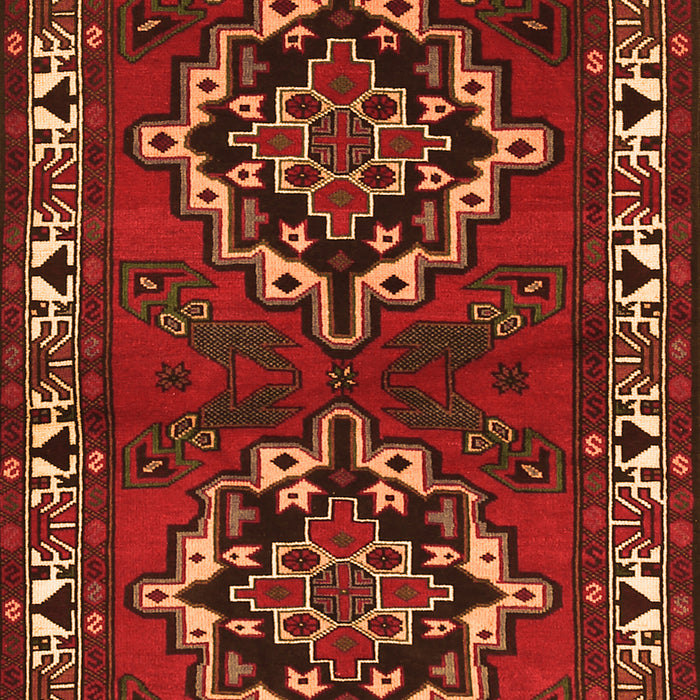 Persian Orange Traditional Rug, tr1184org