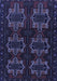 Persian Blue Traditional Rug, tr1185blu