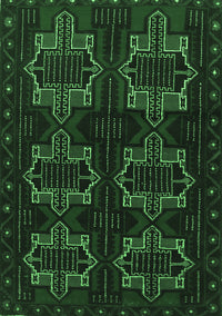 Persian Emerald Green Traditional Rug, tr1185emgrn