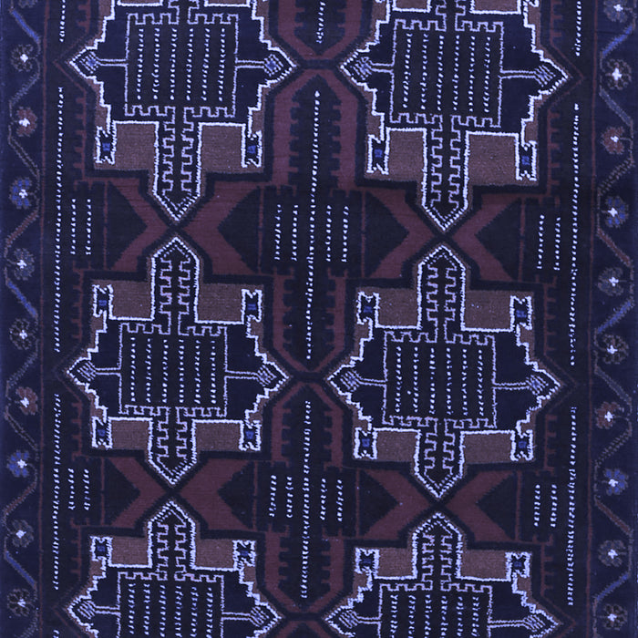 Persian Blue Traditional Rug, tr1185blu