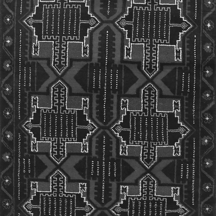 Persian Gray Traditional Rug, tr1185gry