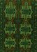 Persian Green Traditional Rug, tr1185grn