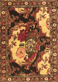 Persian Brown Traditional Rug, tr1186brn