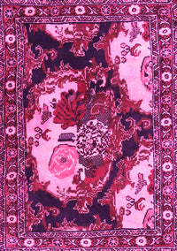 Persian Pink Traditional Rug, tr1186pnk