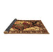 Sideview of Persian Brown Traditional Rug, tr1186brn