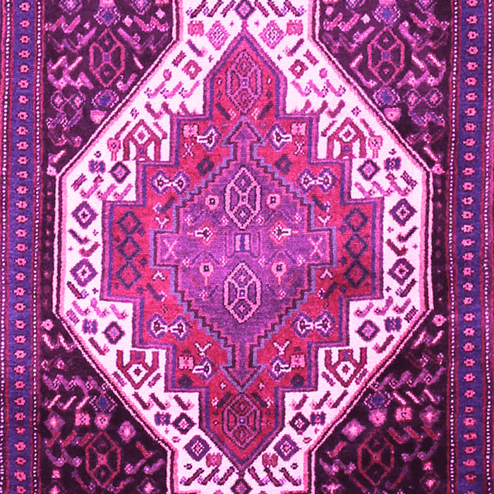 Medallion Pink Traditional Rug, tr1187pnk