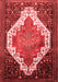 Medallion Red Traditional Area Rugs