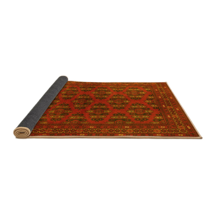Sideview of Persian Yellow Traditional Rug, tr1188yw