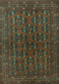 Persian Turquoise Traditional Rug, tr1188turq