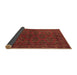 Sideview of Persian Brown Traditional Rug, tr1188brn