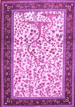 Animal Purple Traditional Rug, tr118pur