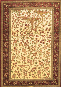 Animal Brown Traditional Rug, tr118brn