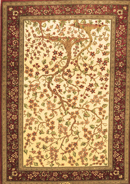 Animal Brown Traditional Rug, tr118brn