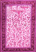 Animal Pink Traditional Rug, tr118pnk