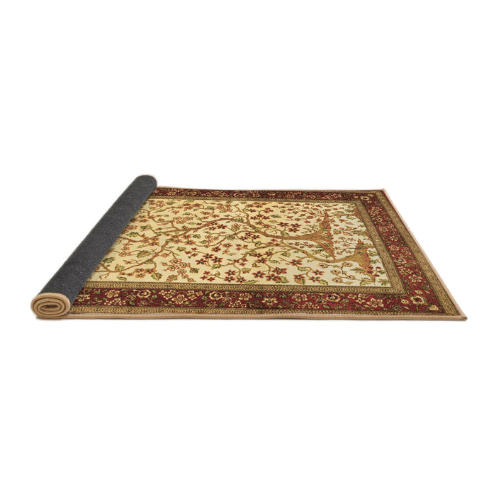 Sideview of Animal Brown Traditional Rug, tr118brn