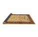 Sideview of Animal Brown Traditional Rug, tr118brn