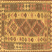 Square Machine Washable Persian Brown Traditional Rug, wshtr1190brn