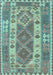 Persian Light Blue Traditional Rug, tr1190lblu