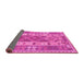 Sideview of Persian Pink Traditional Rug, tr1190pnk