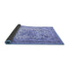 Sideview of Medallion Blue Traditional Rug, tr1192blu