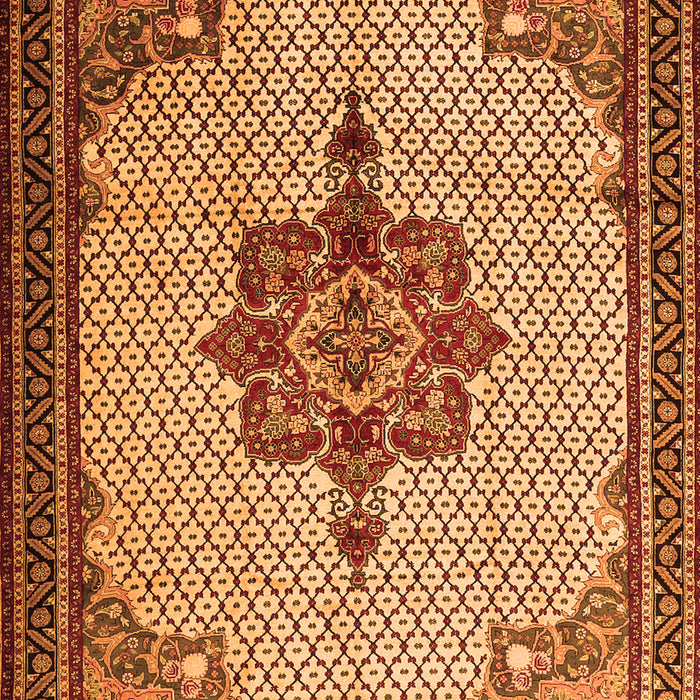 Persian Orange Traditional Rug, tr1193org