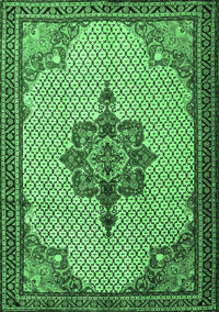 Persian Emerald Green Traditional Rug, tr1193emgrn