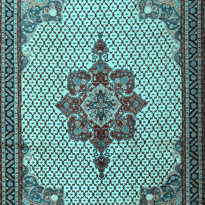 Persian Light Blue Traditional Rug, tr1193lblu