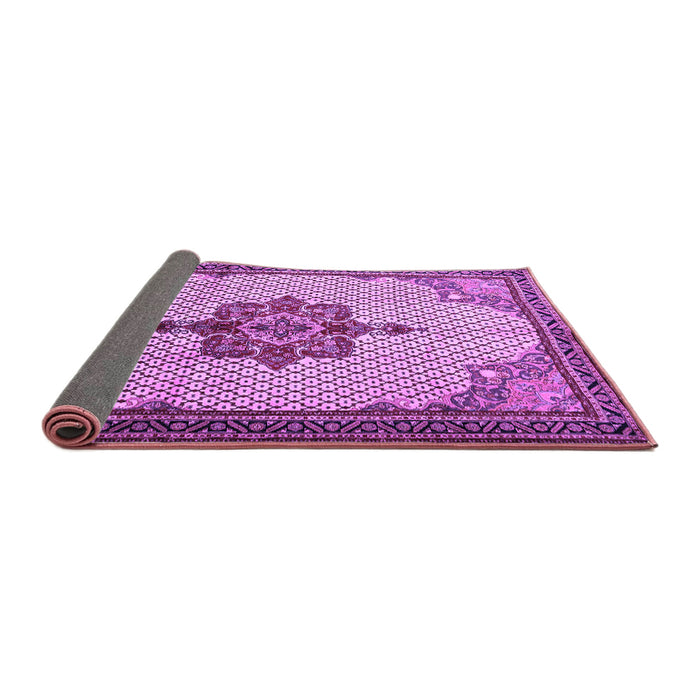 Sideview of Persian Purple Traditional Rug, tr1193pur