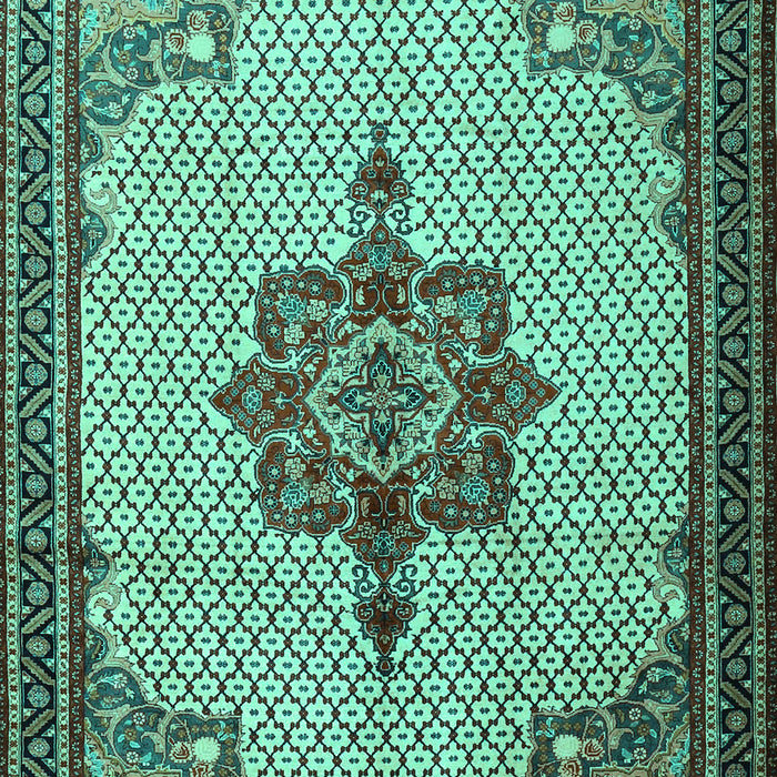 Persian Turquoise Traditional Rug, tr1193turq