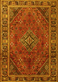 Persian Yellow Traditional Rug, tr1194yw