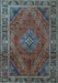 Persian Light Blue Traditional Rug, tr1194lblu