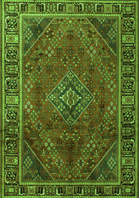 Persian Green Traditional Rug, tr1194grn