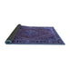 Sideview of Persian Blue Traditional Rug, tr1194blu