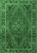 Persian Emerald Green Traditional Rug, tr1194emgrn