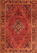 Persian Orange Traditional Rug, tr1194org