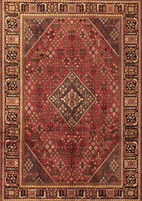 Persian Brown Traditional Rug, tr1194brn