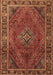 Persian Brown Traditional Rug, tr1194brn