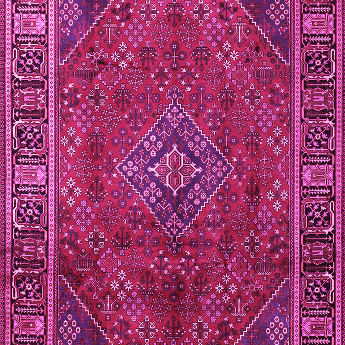 Machine Washable Persian Pink Traditional Rug, wshtr1194pnk