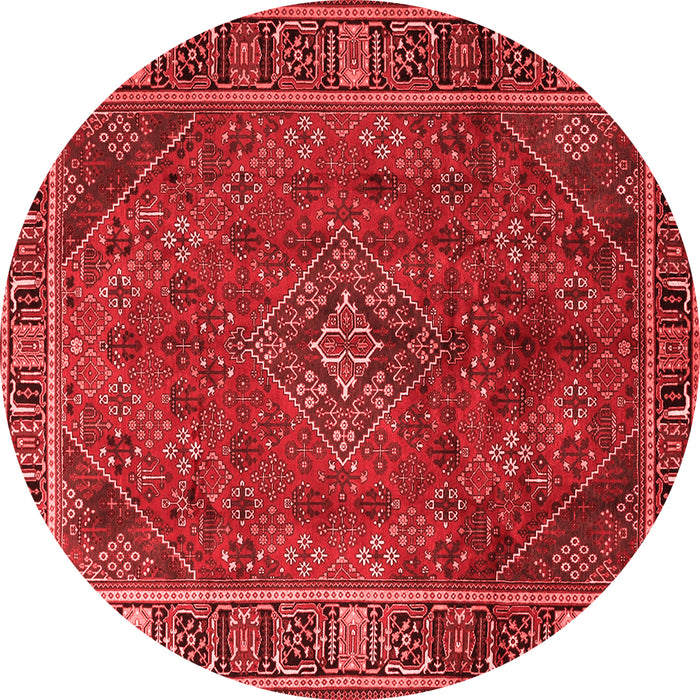 Machine Washable Persian Red Traditional Rug, wshtr1194red