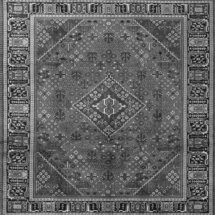 Serging Thickness of Persian Gray Traditional Rug, tr1194gry