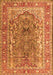 Persian Orange Traditional Rug, tr1195org