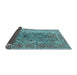 Sideview of Persian Light Blue Traditional Rug, tr1195lblu