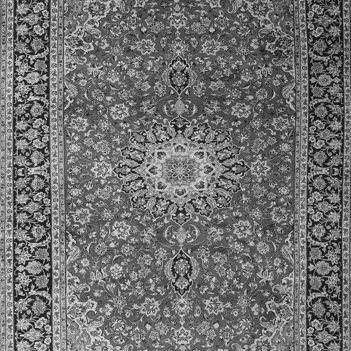 Medallion Gray Traditional Rug, tr1197gry