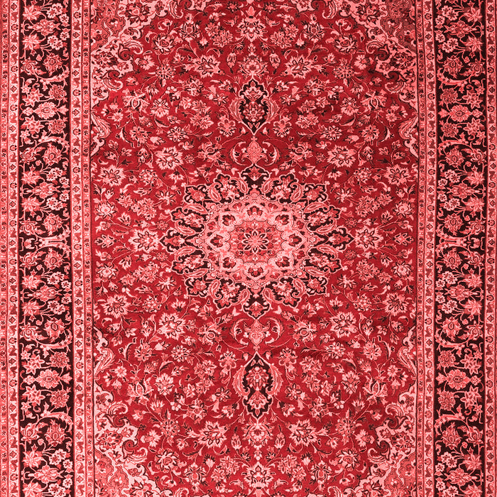 Medallion Red Traditional Area Rugs
