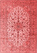 Medallion Red Traditional Area Rugs