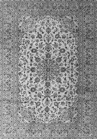 Medallion Gray Traditional Rug, tr1198gry