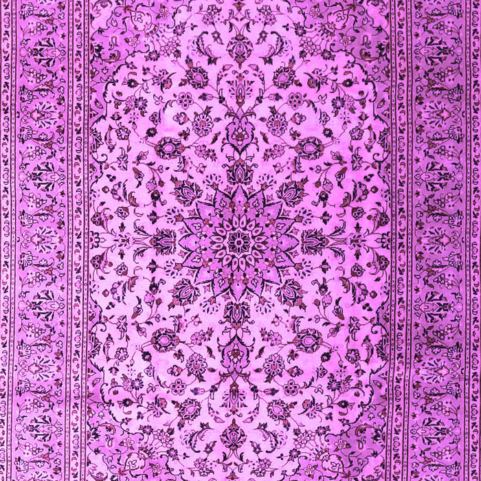Medallion Purple Traditional Rug, tr1198pur