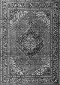 Medallion Gray Traditional Rug, tr1199gry